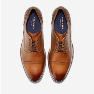 Cole Haan Men’s Oxford- British Tan; Size 11